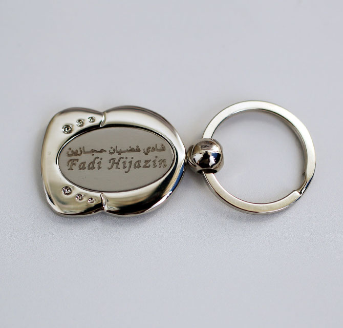 UV Printing Acrylic Keychains Metal